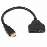adapt HDMI Y CABLE 1m-2f  splitter