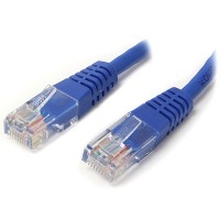 75 FT BLUE MOLDED CAT5E UTP PATCH CABLE